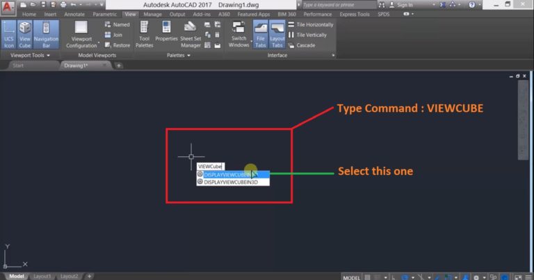 how-to-fix-missing-autocad-viewcube-100-resolved